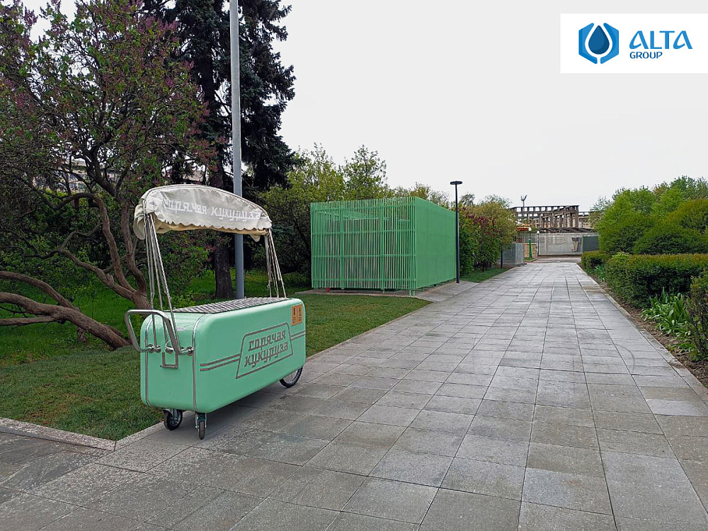 Доочистка и обеззараживание — до 720 м³ в сутки — Парк Горького, Москва